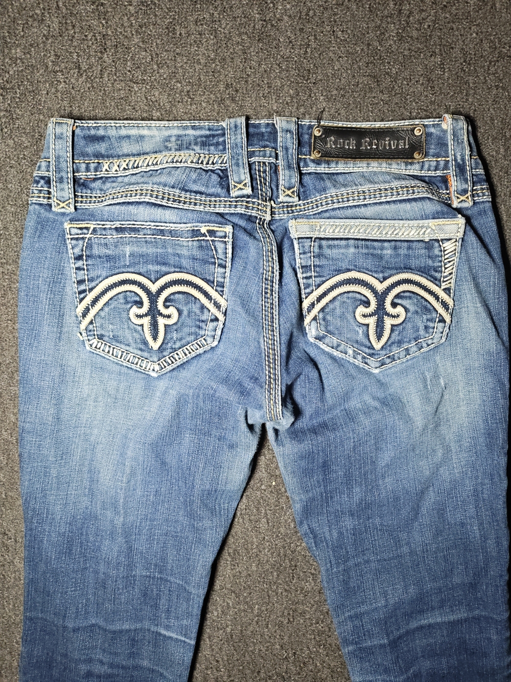 Rock Revival Alanis Boot Cut Denim Jeans Women 28W